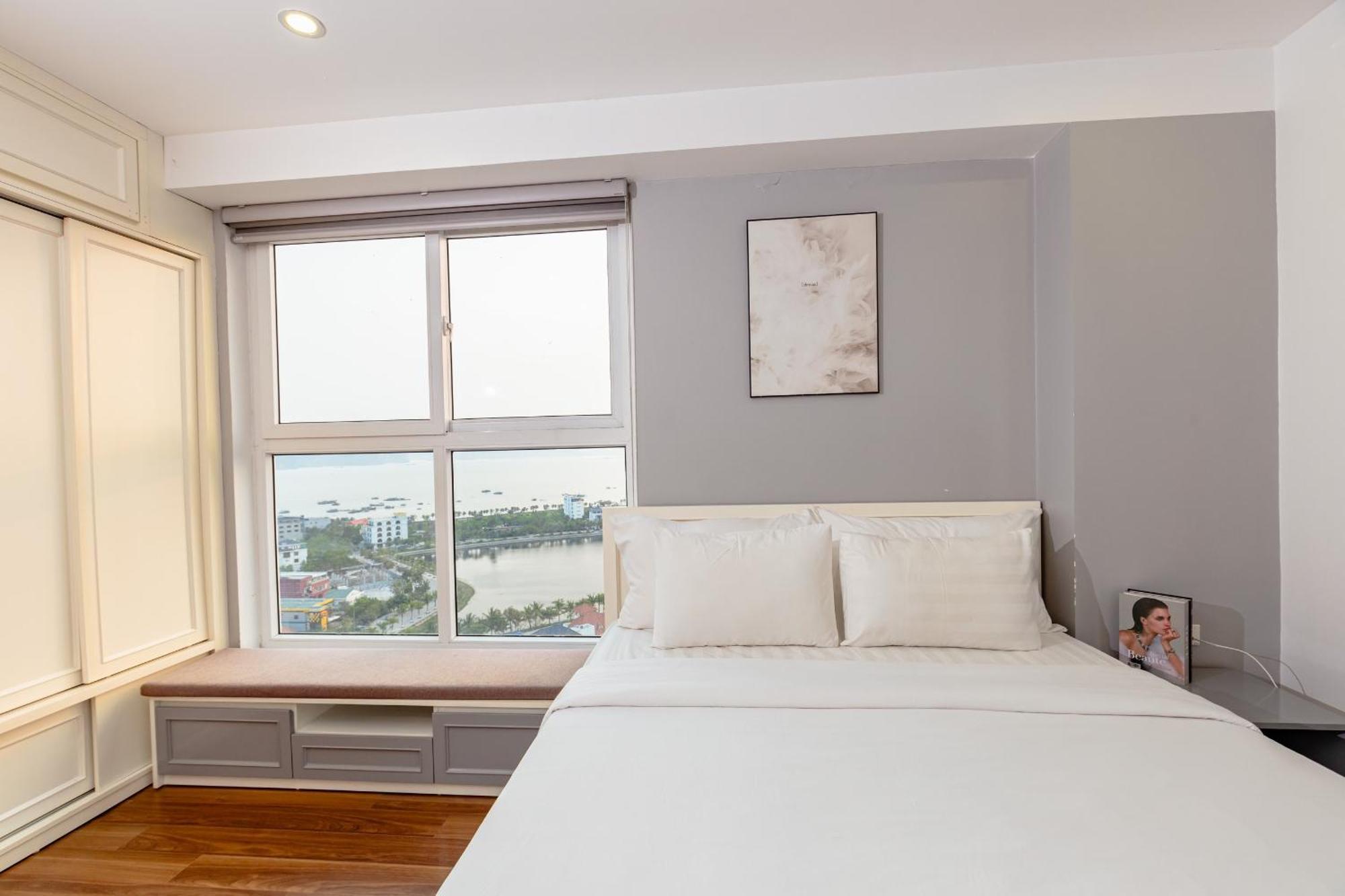 Homestay 3 phòng ngủ VIEW BIỂN chung cư Newlife Tower Ha Long Exterior foto