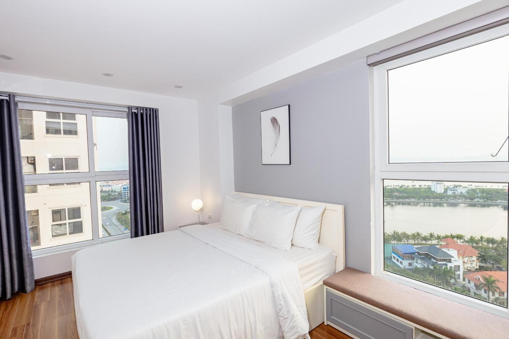 Homestay 3 phòng ngủ VIEW BIỂN chung cư Newlife Tower Ha Long Exterior foto